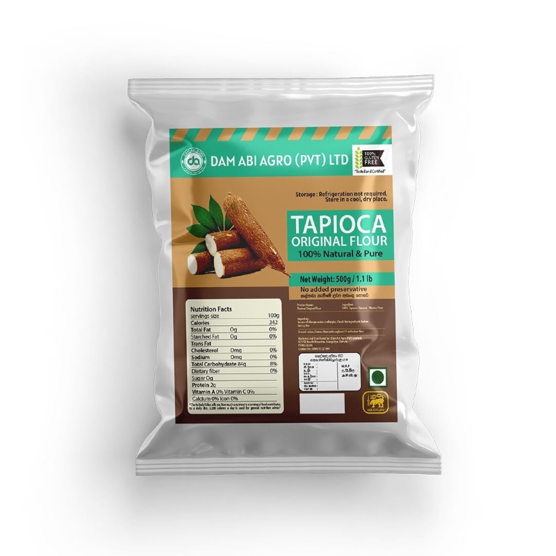 Tapioca Original flour 500 g , Cassava flour, Manioc flour